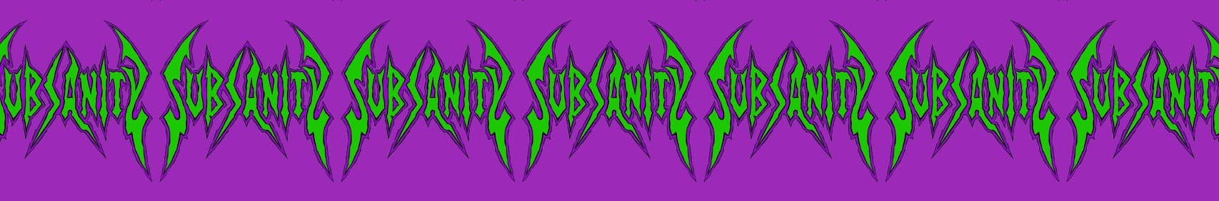 Subsanity banner