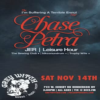 Chase Petra flyer