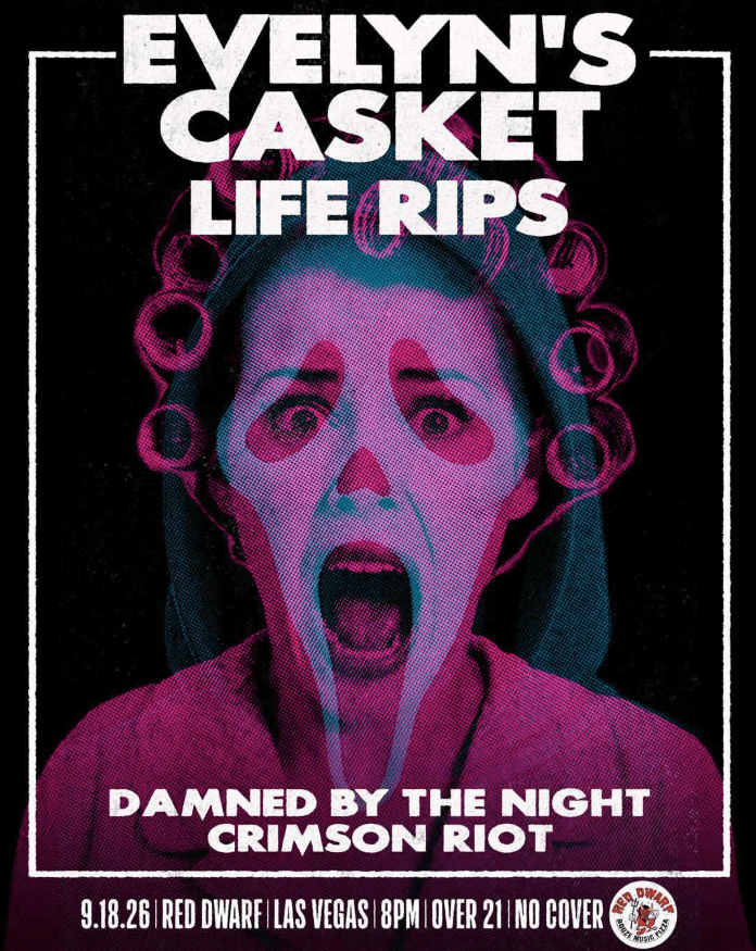 Evelyn's Casket flyer
