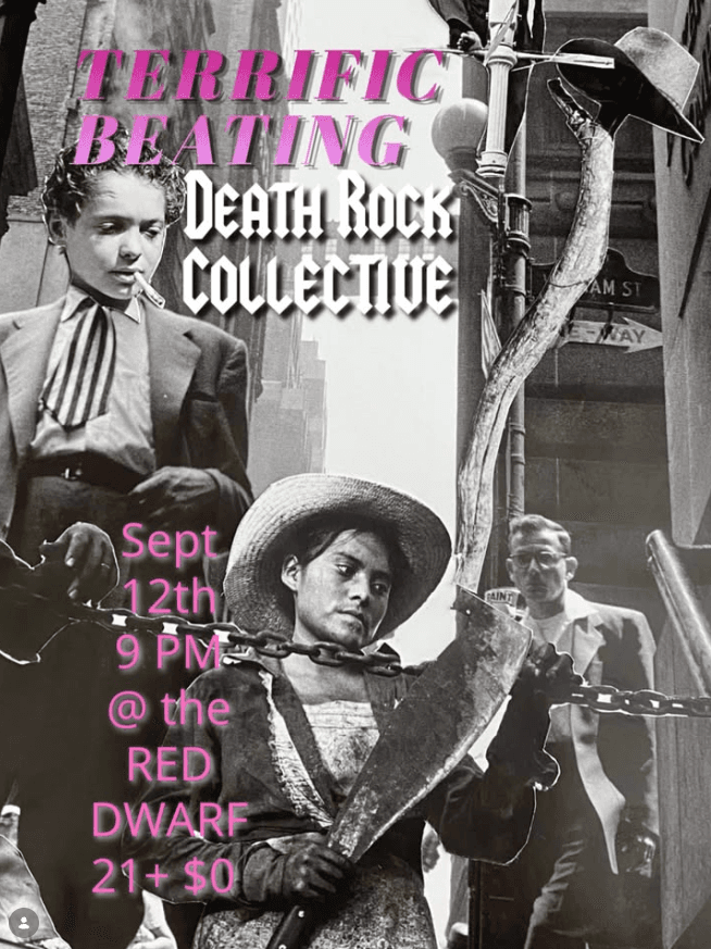 Terrific Beating flyer