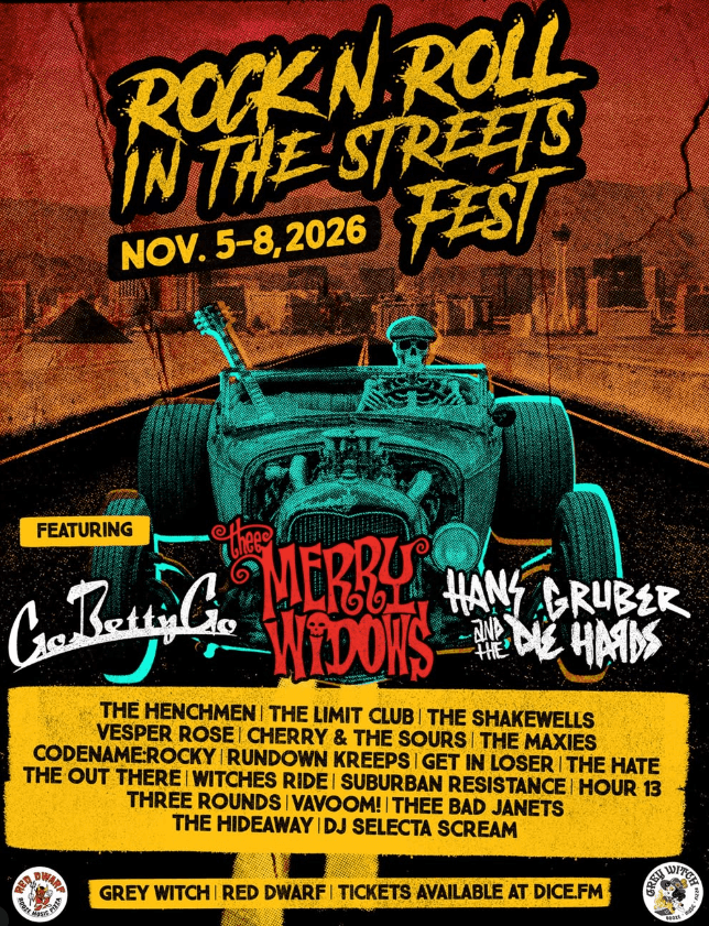 Rock N Roll In The Streets - Sat flyer