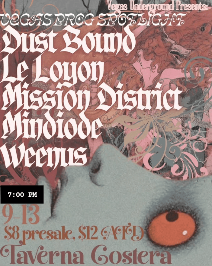 Dust Bound flyer