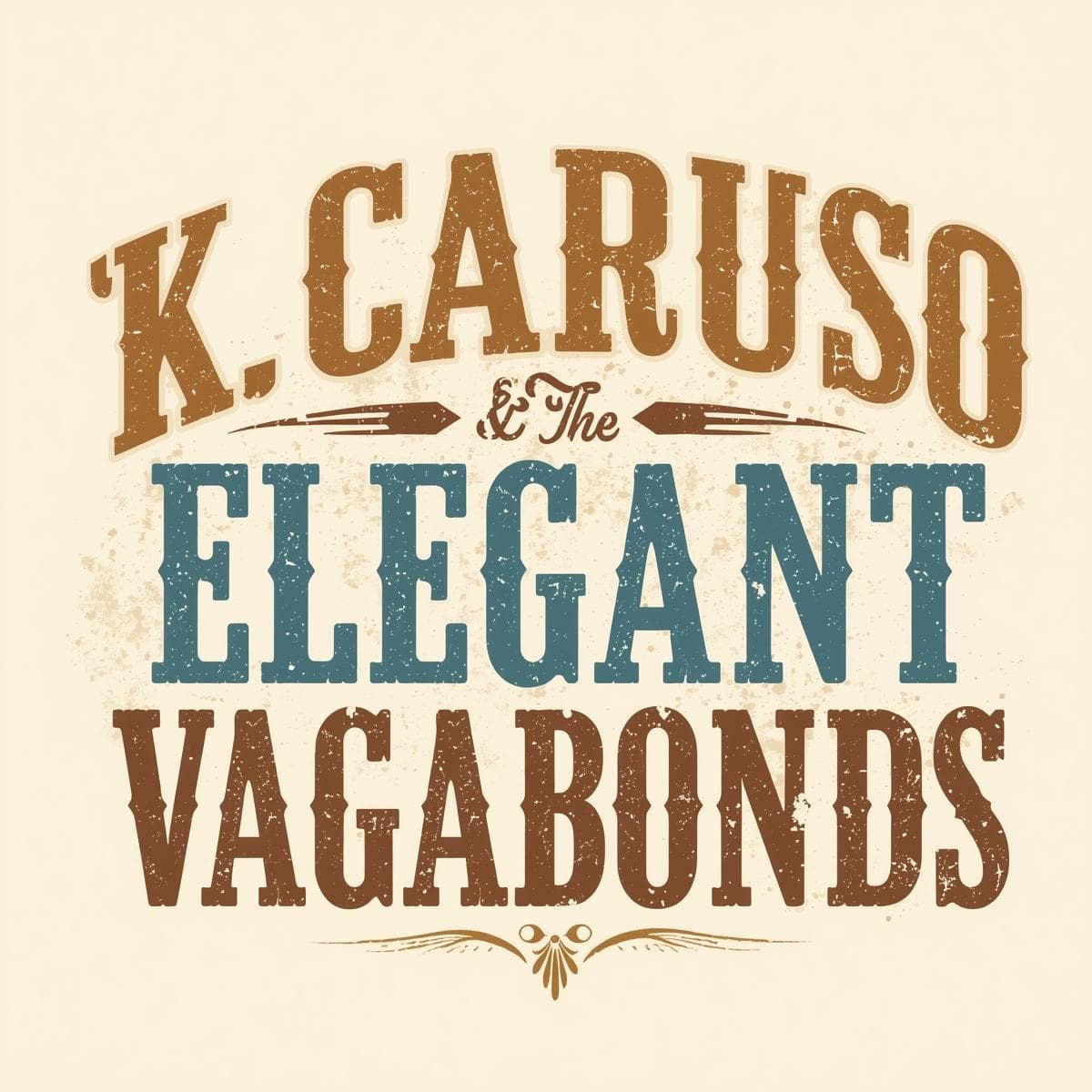 K. Caruso & The Elegant Vagabonds flyer