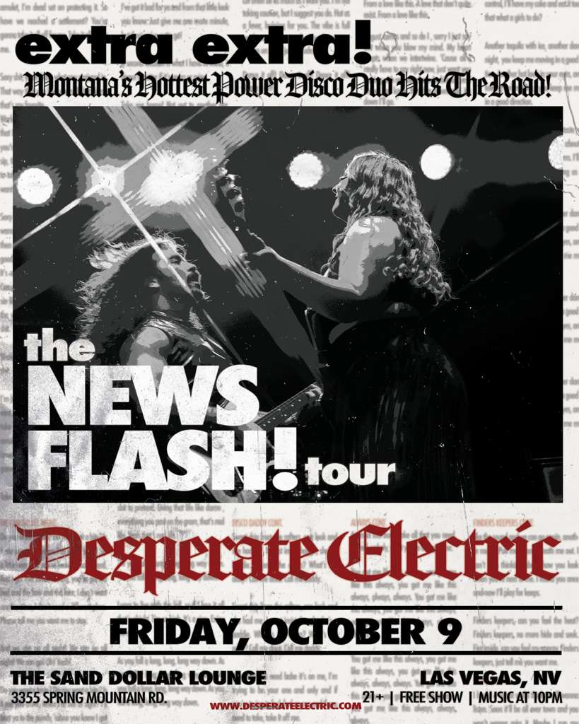 Desperate Electric flyer