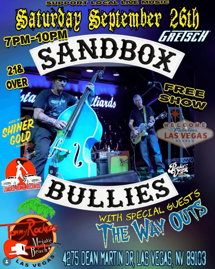 Sandbox Bullies flyer