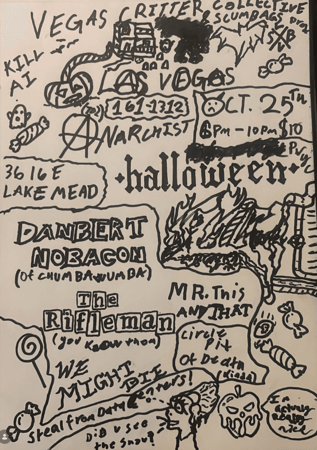Danbert Nobacon flyer