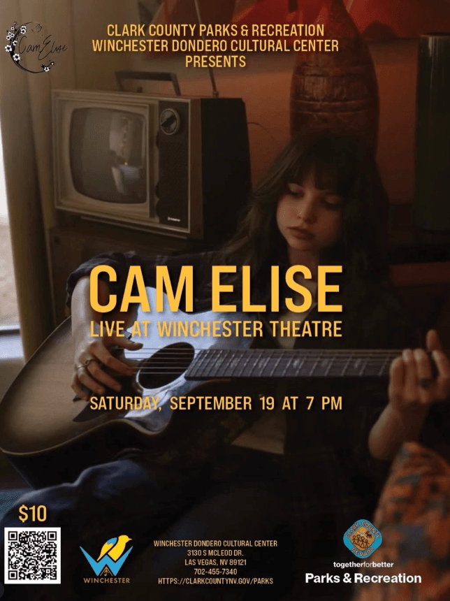 Cam Elise flyer