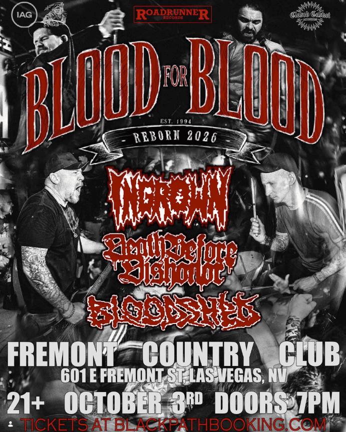 Blood For Blood flyer