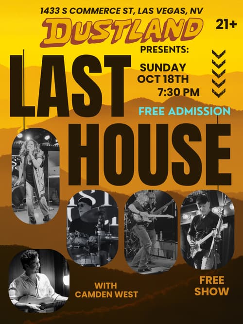 Last House flyer