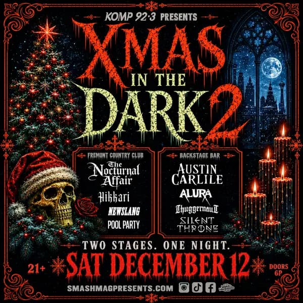 KOMP 92.3'S XMAS IN THE DARK 2 flyer