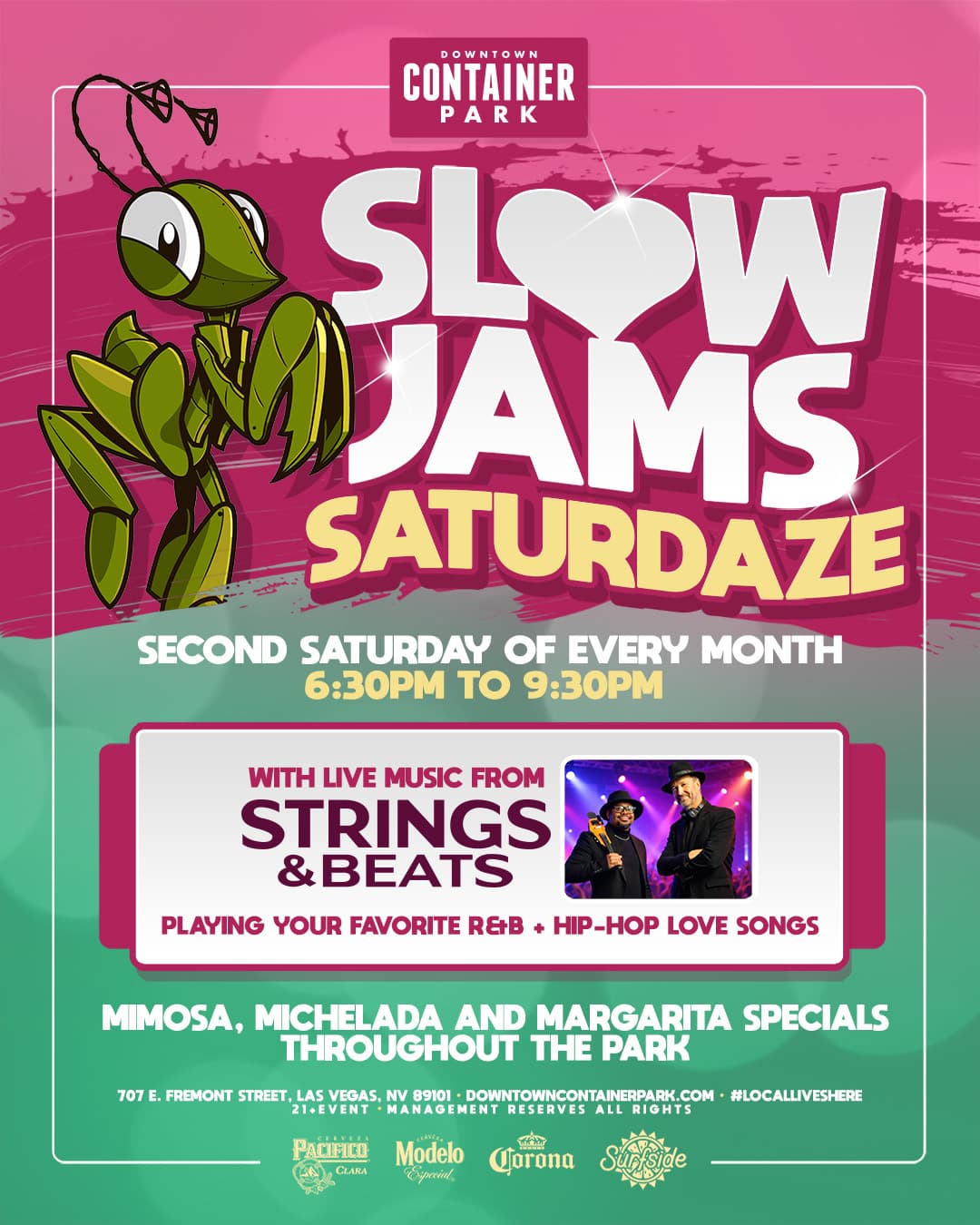STRINGS AND BEATS flyer