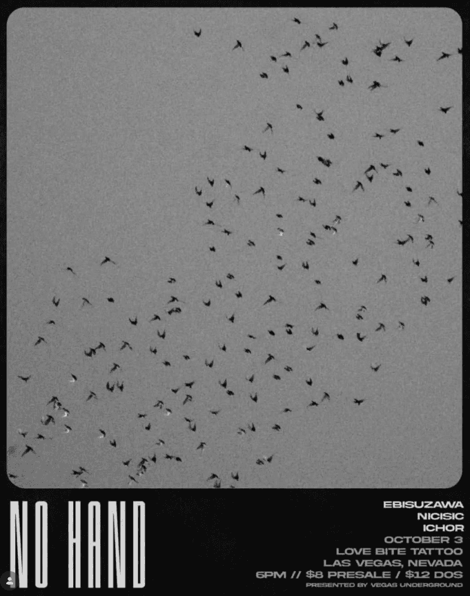 No Hand flyer