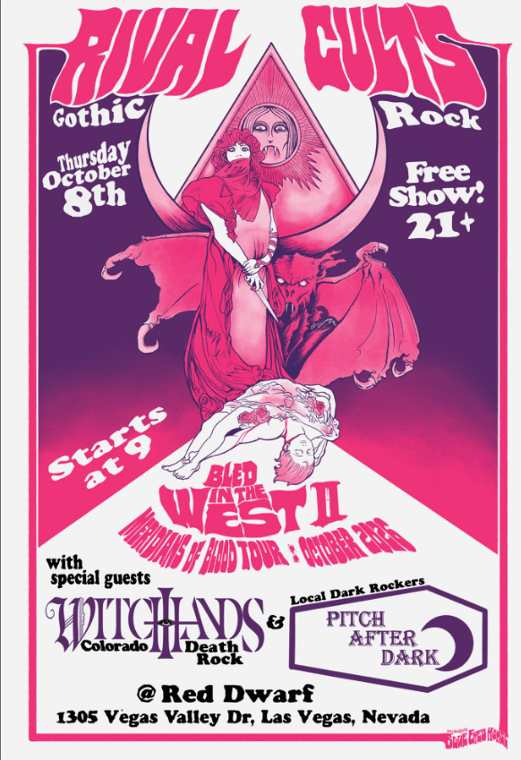 Rival Cults flyer