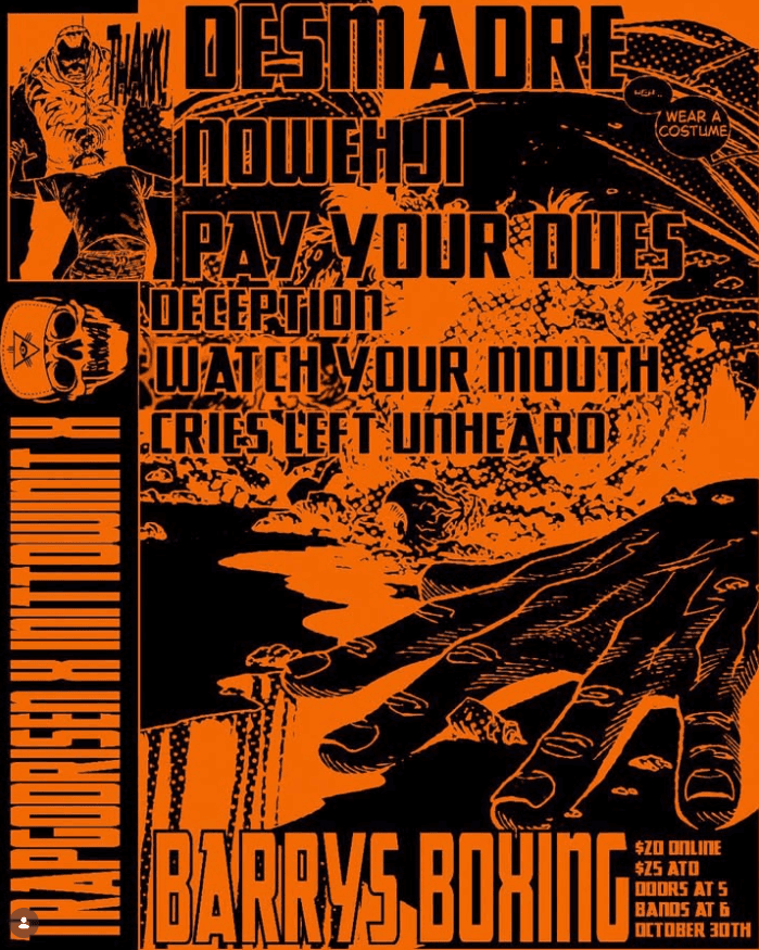 Desmadre flyer