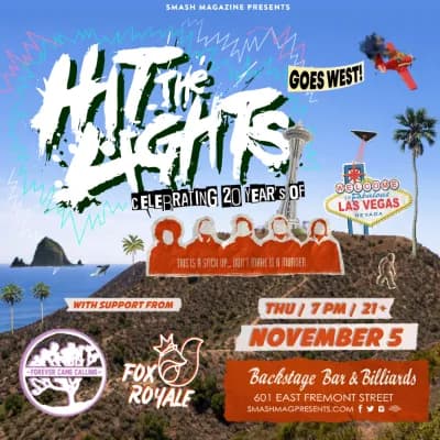 Hit The Lights flyer