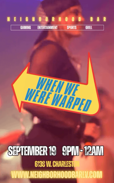 When We Were Warped flyer