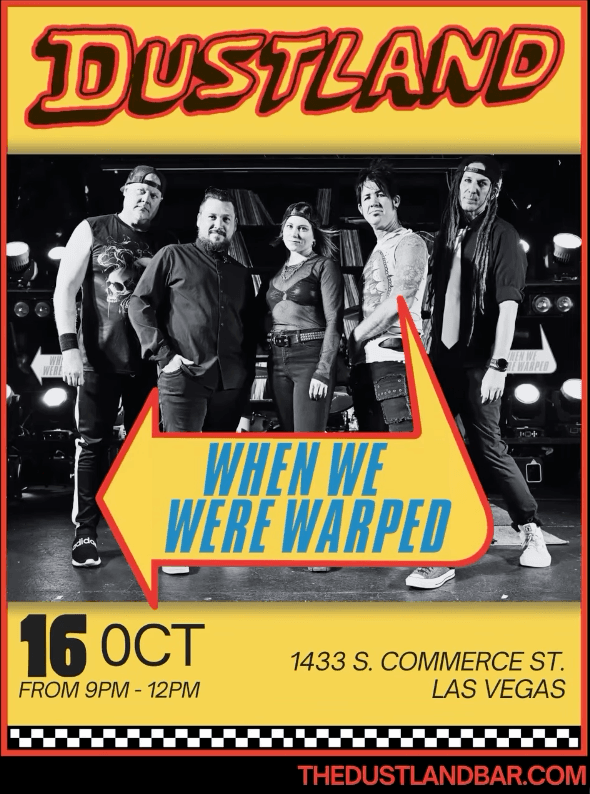 When We Were Warped flyer